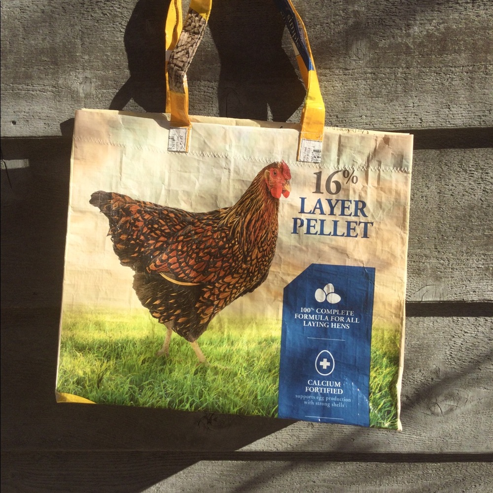 🔥3/$15 Upcycled Feed Sack Sopping Bag/Tote